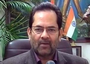 mukhtar abbas naqvi