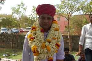 रावत सेना प्रदेशाध्यक्ष गोपालसिंह सेदरिया। 