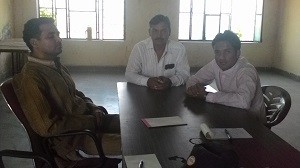 प्रेसवार्ता में जानकारी देते विशाल नेनीवाल व् सतीश नेनीवाल 