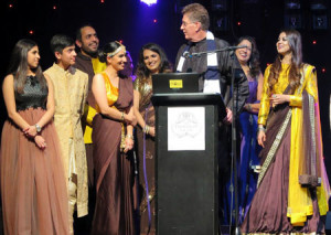 dhruvika,ojasvi,vishwajeet,sonalika pradhan ,models & Hon Ted Baillieu