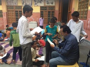 Shree gopal vyas - Artist with childrens